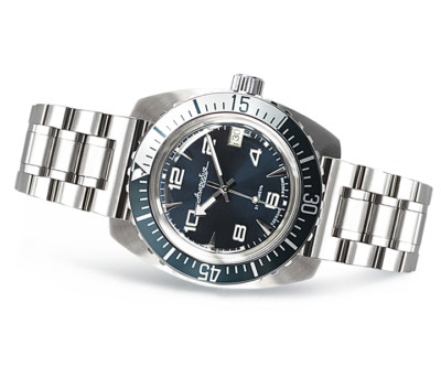 Vostok 170894  blue Wostok  russische Taucheruhr Automatik Diverwatch