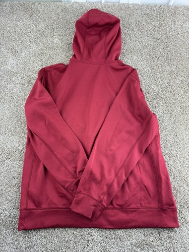 Alabama Hoodie Nike Men's Large Red Big Logo Roll Tide Therma Fit NCAA Crimson - Picture 6 of 8