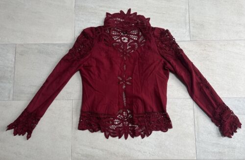 Vivienne Tam Embroidered Cardigan Set