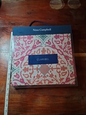 Nina Campbell Fabric sample Book Claribel Art Craft 