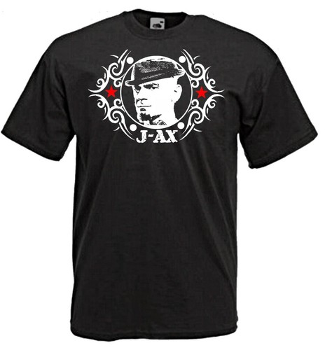T-SHIRT MAGLIETTA J AX RAPPER RAP MUSICA S M L XL XXL XXXL | eBay
