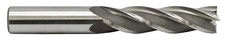 3/8" End Mill, HSS, Long Flute, 3/8" Shank, USA Made