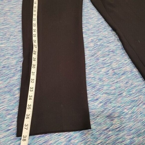 NWOT Tommy Hilfiger size 12 BLACK Dress Pants Waist 32 Inseam 28 Rise 10" - Picture 5 of 11