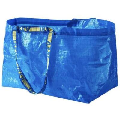 IKEA Grand Sac Bleu 71L Shopping Stockage Carry Sacs