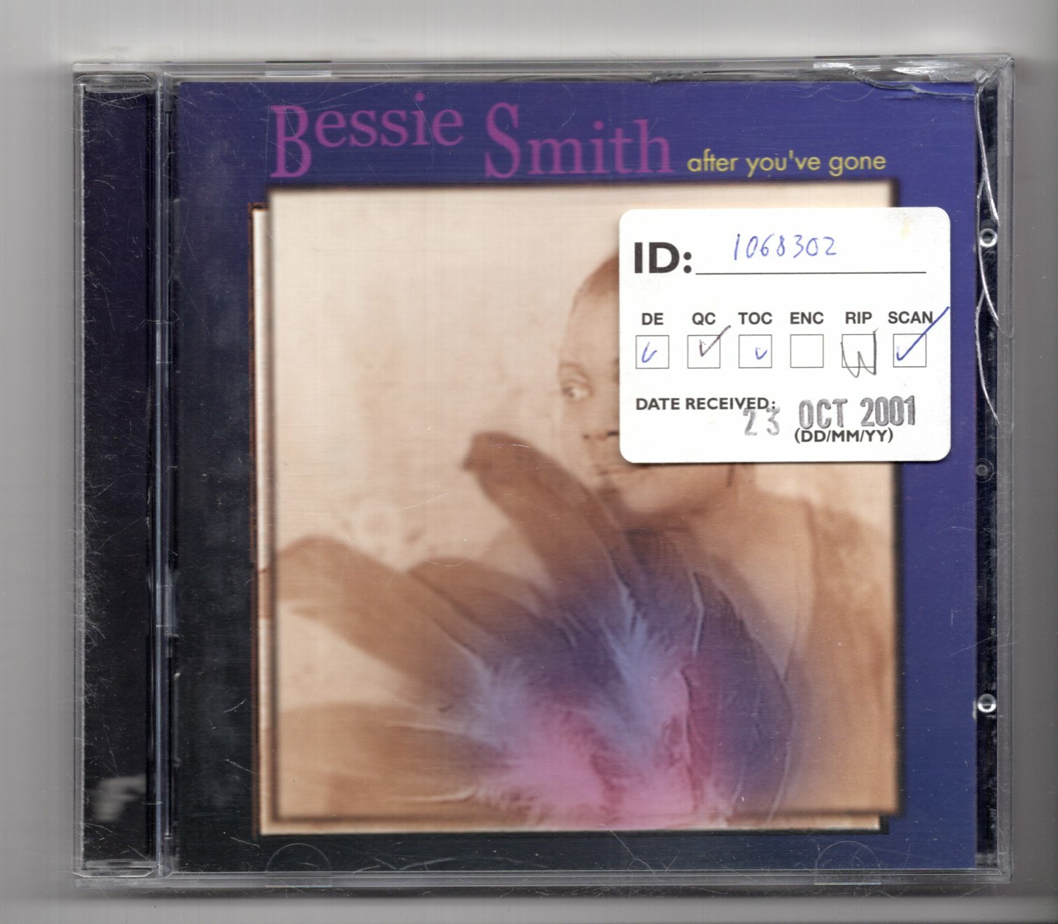 (KG356) Bessie Smith, After You've Gone - 2001 CD