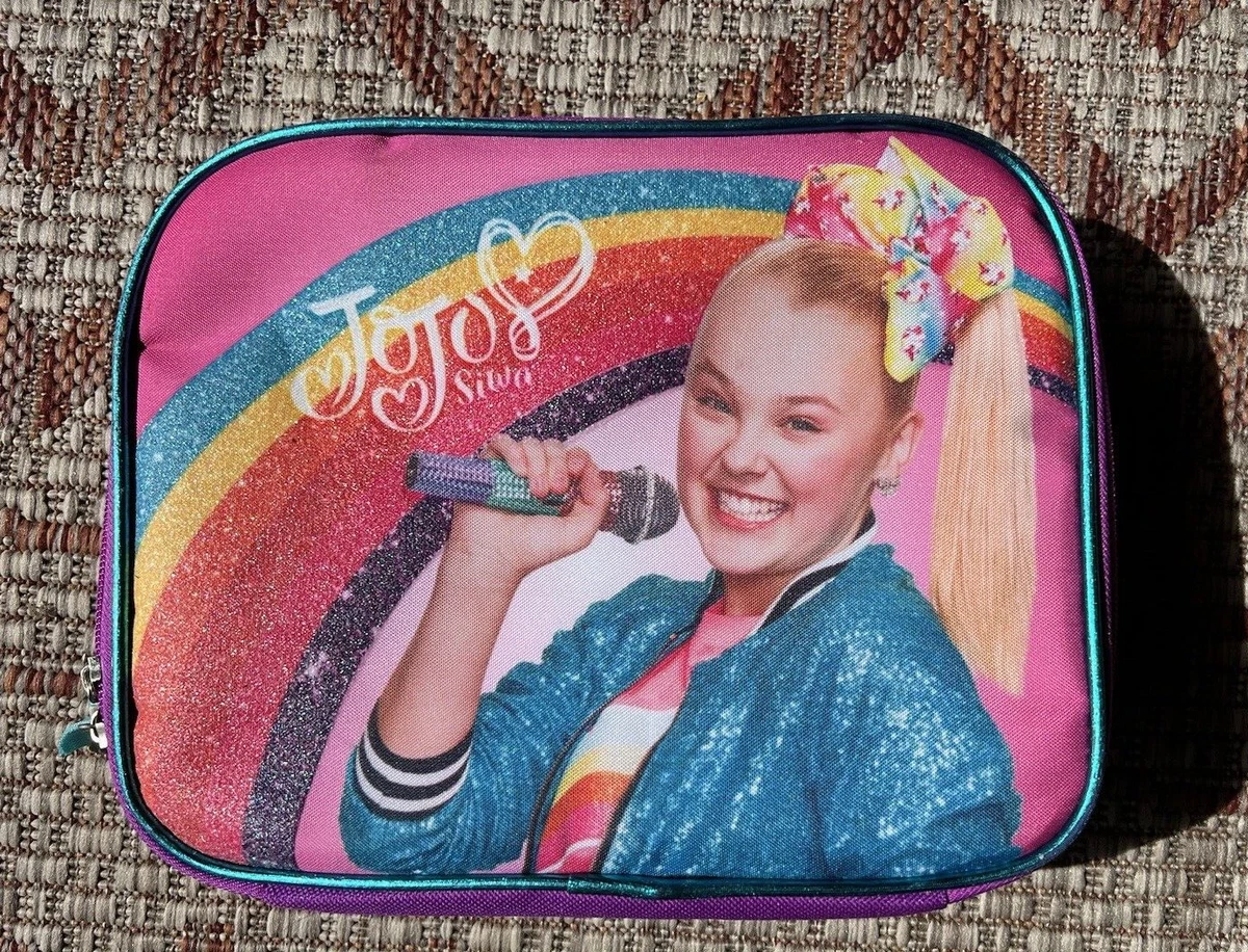 JoJo Siwa Lunchbox Insulated Rainbow Zippered Lunch Bag eBay
