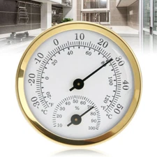 Mini Analog Thermometer Hygrometer Humidity meter Room Indoor Temperature-