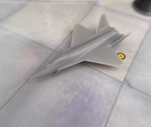 1/350 1/700 Su-75 Fighter Jet Resin Aircraft Fighter Jet Mini Modello Stampato in 3D - Foto 3 di 5