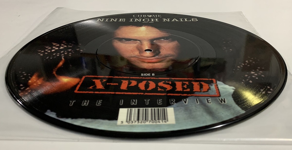 Nine Inch Nails X-Posed 10” Picture Disc UK Vinyl 2000