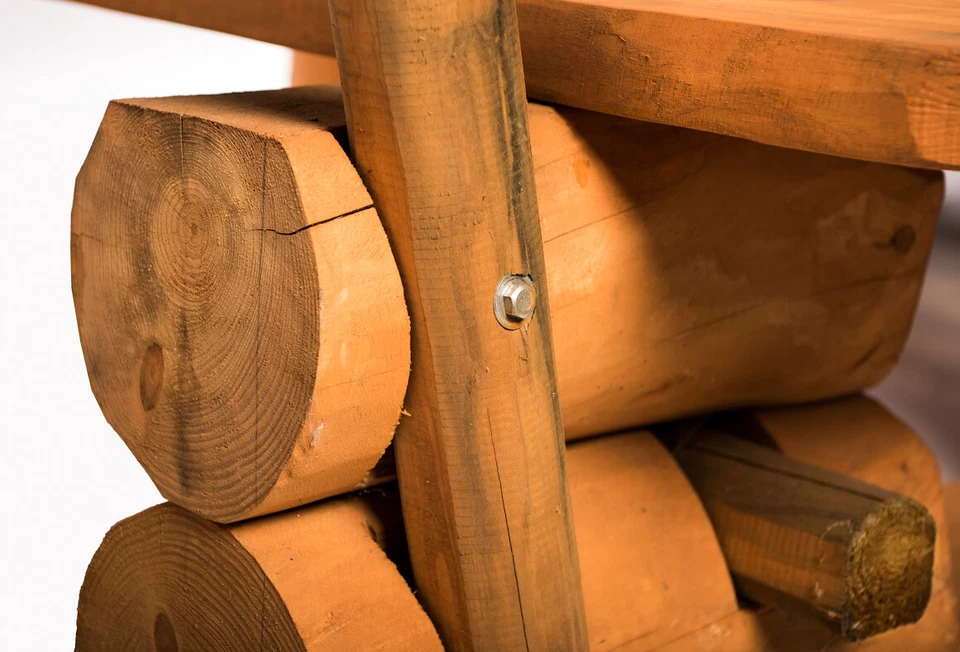 Gartengarnitur Massivholzmöbel Sitzgruppe bis zu 8 Personen inkl. Sitzauflagen - Bild 3 von 4