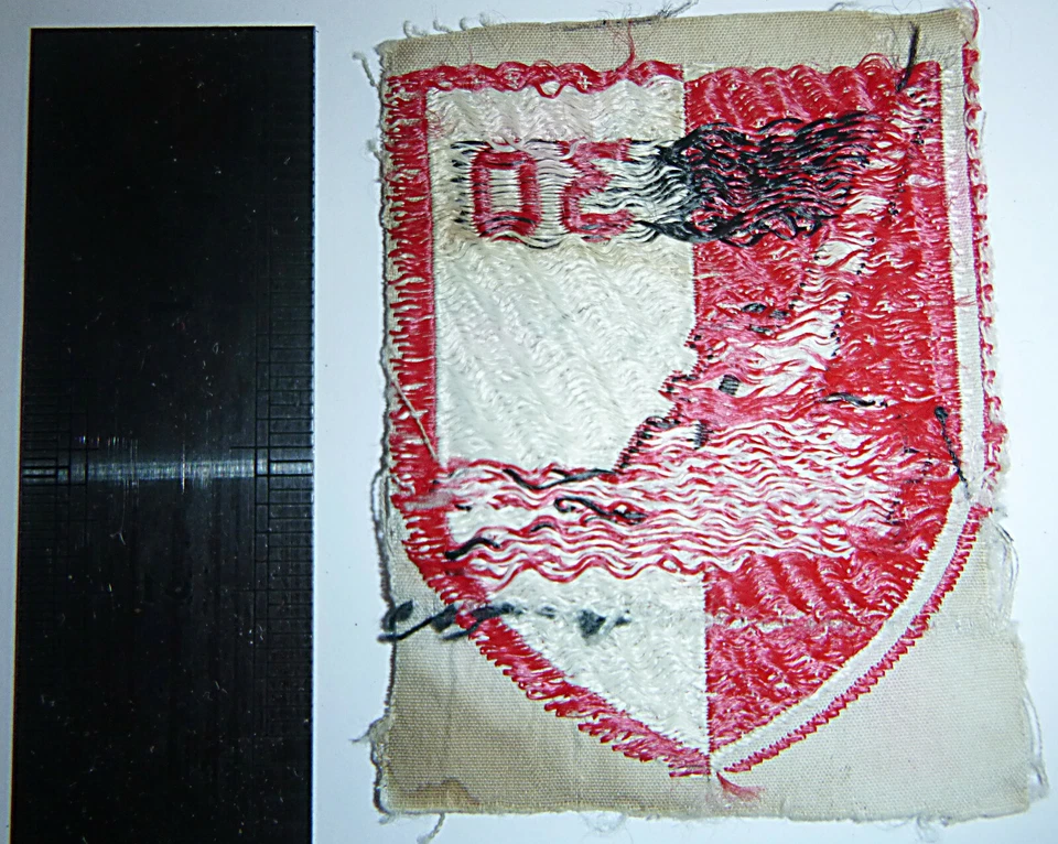 ARVN SILK PATCH - 30th Artillery, 3rd Infantry - DA NANG - Vietnam War - Z.031 - Image 2 of 2