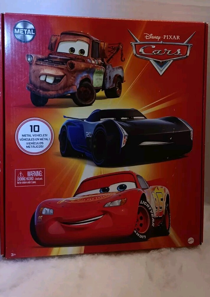 Mattel Disney Pixar Cars 10 Metal Vehicles HBW15 | eBay