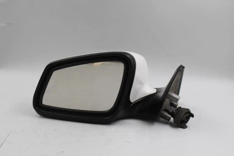 Left Driver Side White Door Mirror Power Heated Fits 2012-15 BMW 650i OEM #32023 - Image 3 of 4