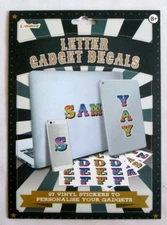 97 Vinyl Lettering Sticker Letter Gadget Decal Personalized Your Gadgets -New