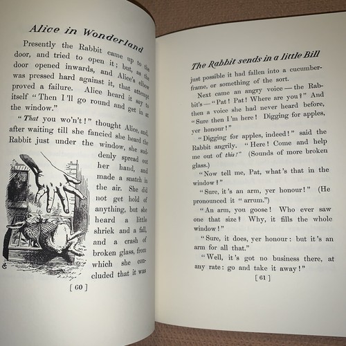 Alice’s Adventures In Wonderland by Lewis Carroll 1988 Longmeadow Press Gutmann - Picture 11 of 13