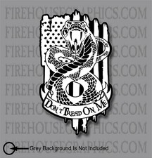 Gadsden Dont Tread On Me 1776 We The People Snake American Flag Sticker Decal