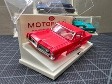Vintage 1960's Ideal MOTORIFIC 1963 PONTIAC GRAND PRIX Red Body Old Store Stock
