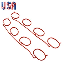 Pair Intake Manifold Gasket for Toyota 4Runner Tundra GX470 Lexus 4.7L