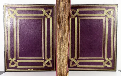 📖 André SUARÈS-Livre de l'émeraude-1914-EX de BONAPARTE-DOUBLURES DE MAROQUIN - Photo 1/4