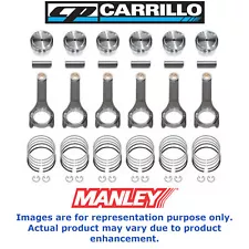 CP Pistons Manley H-Beam Rods Fits Nissan RB25DET NEO Bore 86.5mm + 0.5mm 9.0:1