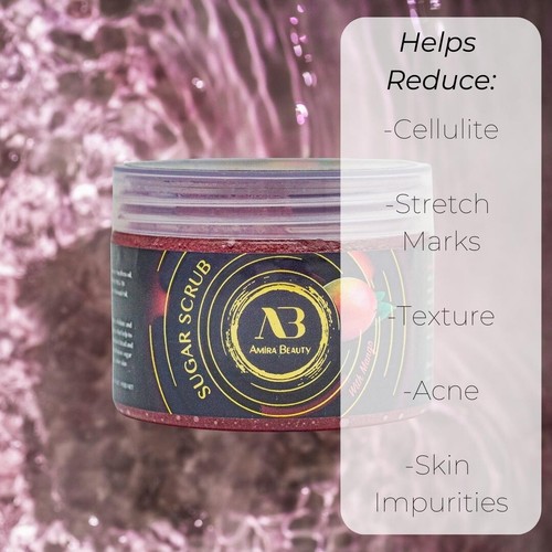 Esfoliante Scrub Corpo Polish Zucchero Cellulite Esfoliante, Smagliature Mango - Foto 2 di 7