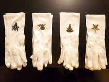 MASONIC- NYLON STRETCH GLOVES