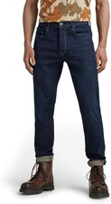 G-STAR Men's 3301 Slim Fit Jeans 30W x 30L, Worn in Deep Marine