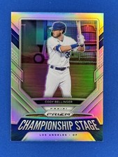 2021 Prizm #CS1 Cody Bellinger Championship Stage Silver Prizm Dodgers