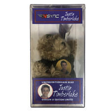 NSYNC With You Limited Edition Rare Bear 2000 Justin Timberlake
