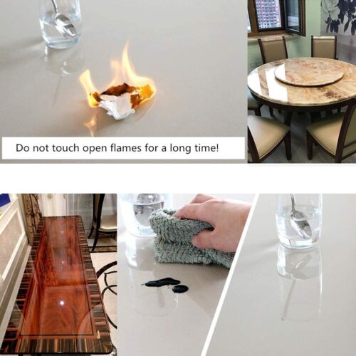 Transparent Klebefolie Selbstklebende Folie Wandschutzfolie Tapete Küche Möbel - Bild 10 von 15