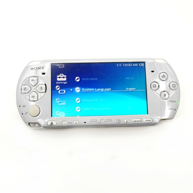 Refurbished White Sony PSP3000 Handheld System Game Console PSP 3000