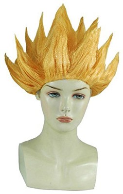 Super Saiyan wig Dragon Ball Goku Halloween size M (Super Saiyan)