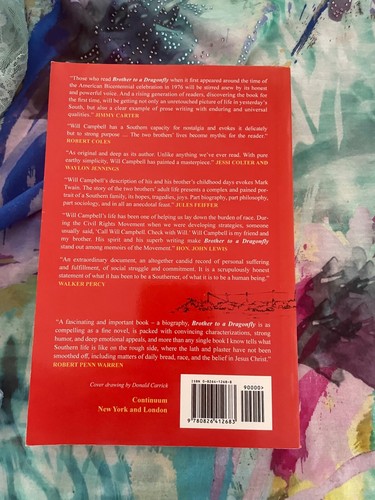 Brother to a Dragonfly Will D Campbell (Banner Books) paperback - Picture 4 of 4