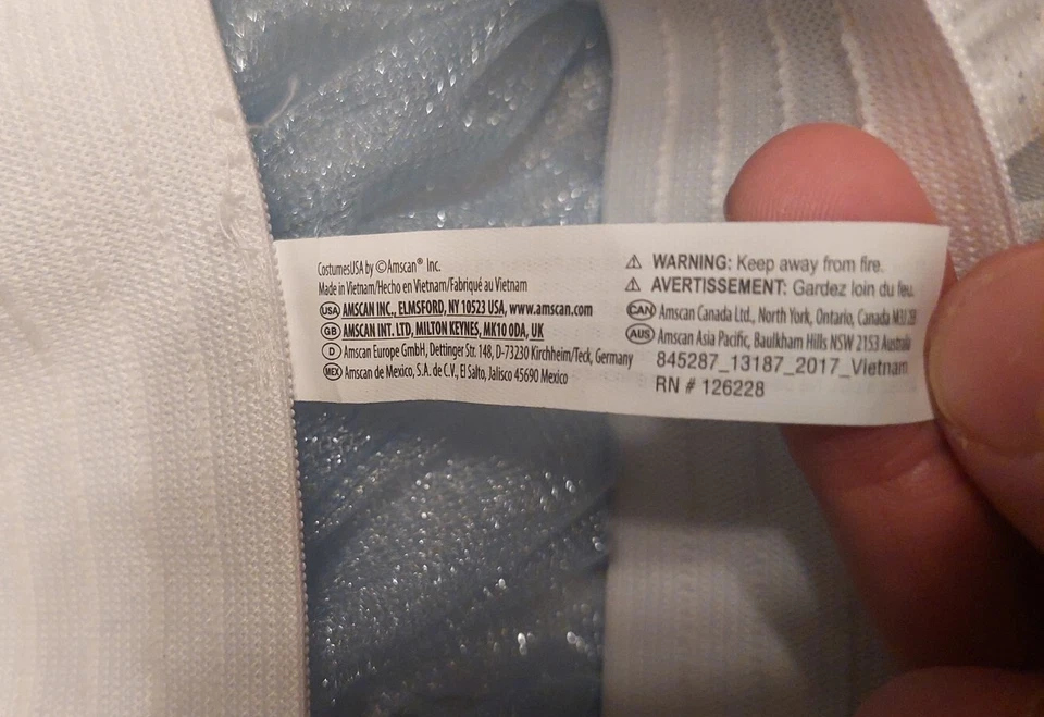 @@@Juego de 2 Tutus Leg Avenue Negro Y Disfraces USA Azul + Blanco Con Brillos@@ Foto 4 de 4