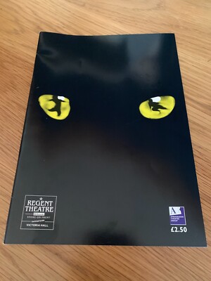 Katzen Das Musical - Programm - 2003 - Regent Theatre Stoke On Trent - NEU