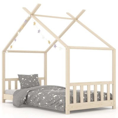 Kinderbettgestell Kiefer massiv 70x140 cm