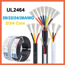 UL2464 Multicore Power Wire Cable 20/22/24/26AWG Signal Control Cable 2 3 4 Core