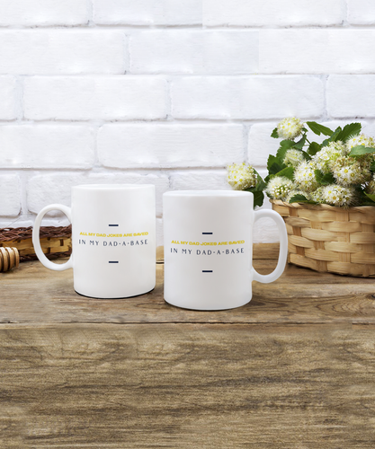Dad Joke Father's Day Gift for Dad Coffee Funny Mug - Picture 6 of 6