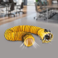 16" Exhaust Inline Duct Fan Ventilation Fan Blower High Velocity w/10m Duct Hose