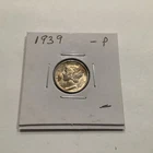 1939 P Mercury Silver Dime