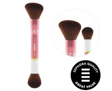Cepillo de mejillas de doble extremo Sephora Collection NUEVO