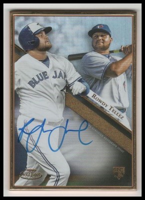 2019 Topps Gold Label #GLA-RT Rowdy Tellez Framed Autograph