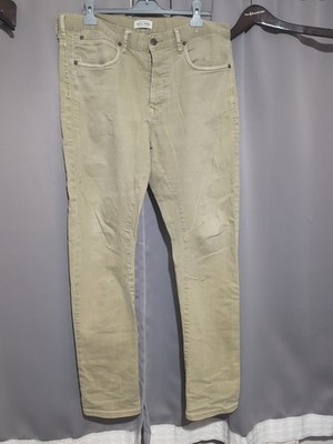 Herren Jack & Jones Core Lab Workwear Anti Fit Curve Beige Chino Jeans W36 x L34