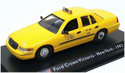 Leo Models Maßstab 1:43 LEO2 - 1992 Ford Crown Victoria NY Taxi Cab - gelb