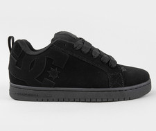 DC Court Graffik Men's Black Black Skate Shoes Puffy Cupsole Sneakers