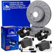ATE BREMSSCHEIBEN 330mm+CERAMIC BEL&Auml;GE VORNE f&uuml;r MERCEDES C-KLASSE W203 SLK R171