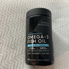 Sports Research, Omega-3 Fish Oil, Triple Strength, 1250 mg, 150 Softgels