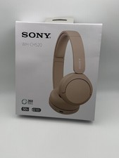 SONY WH-CH520 WIRELESS ON-EAR BLUETOOTH HEADPHONES - CAPPUCCINO - NEW/SEALED