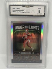 2020 Legacy Under the Lights Silver Prizm #PM Patrick Mahomes II Kansas City Chi