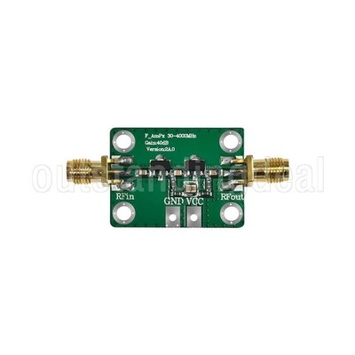 30-4000MHz RF Power Amplifier RF Power Amp Module 40DB with Large   Range- *uq